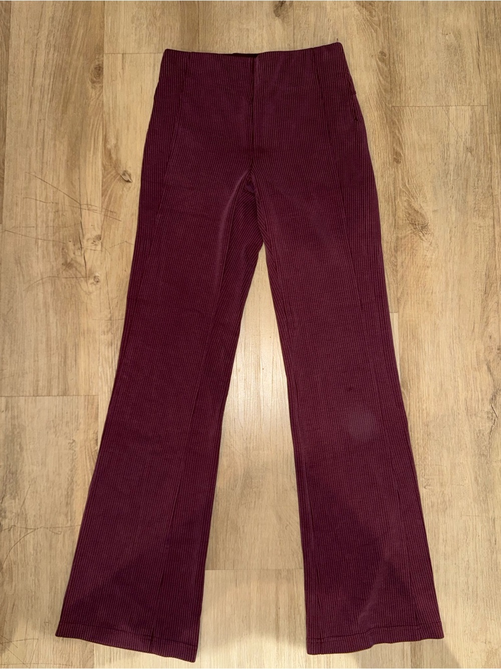 lululemon athletica Corduroy Flare Pants — Deep Wine